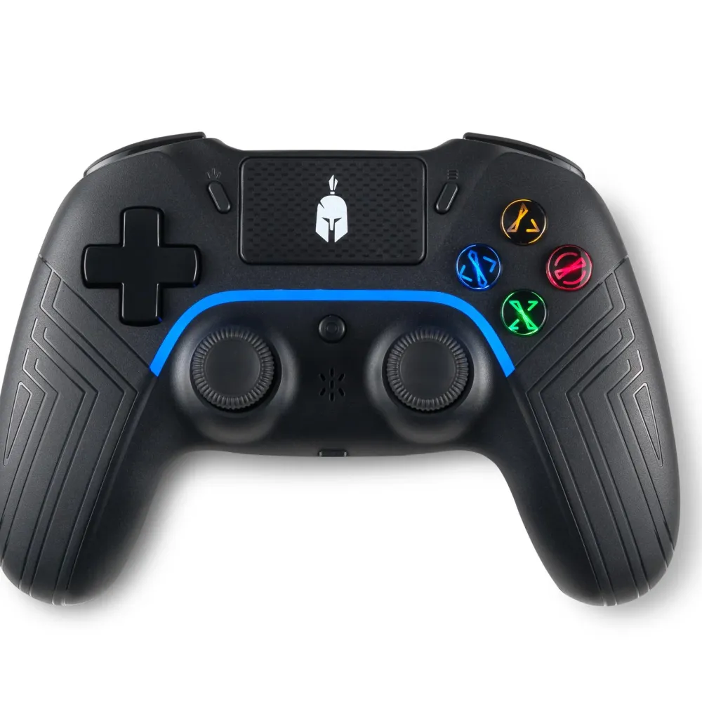 Безжичен геймпад Spartan Gear Aspis 4, за PC и PS4, Черен