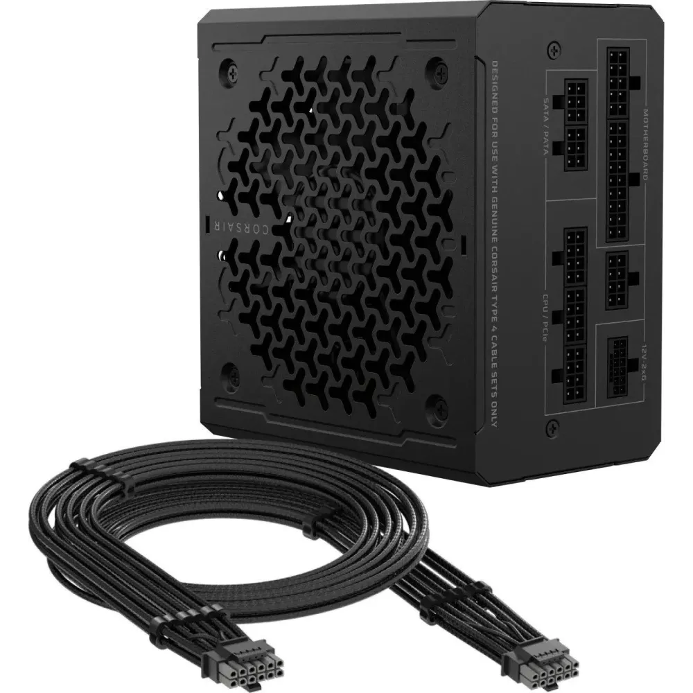 Захранващ блок Corsair RM1000e 1000W 80+ Gold ATX 3.1, Fully Modular