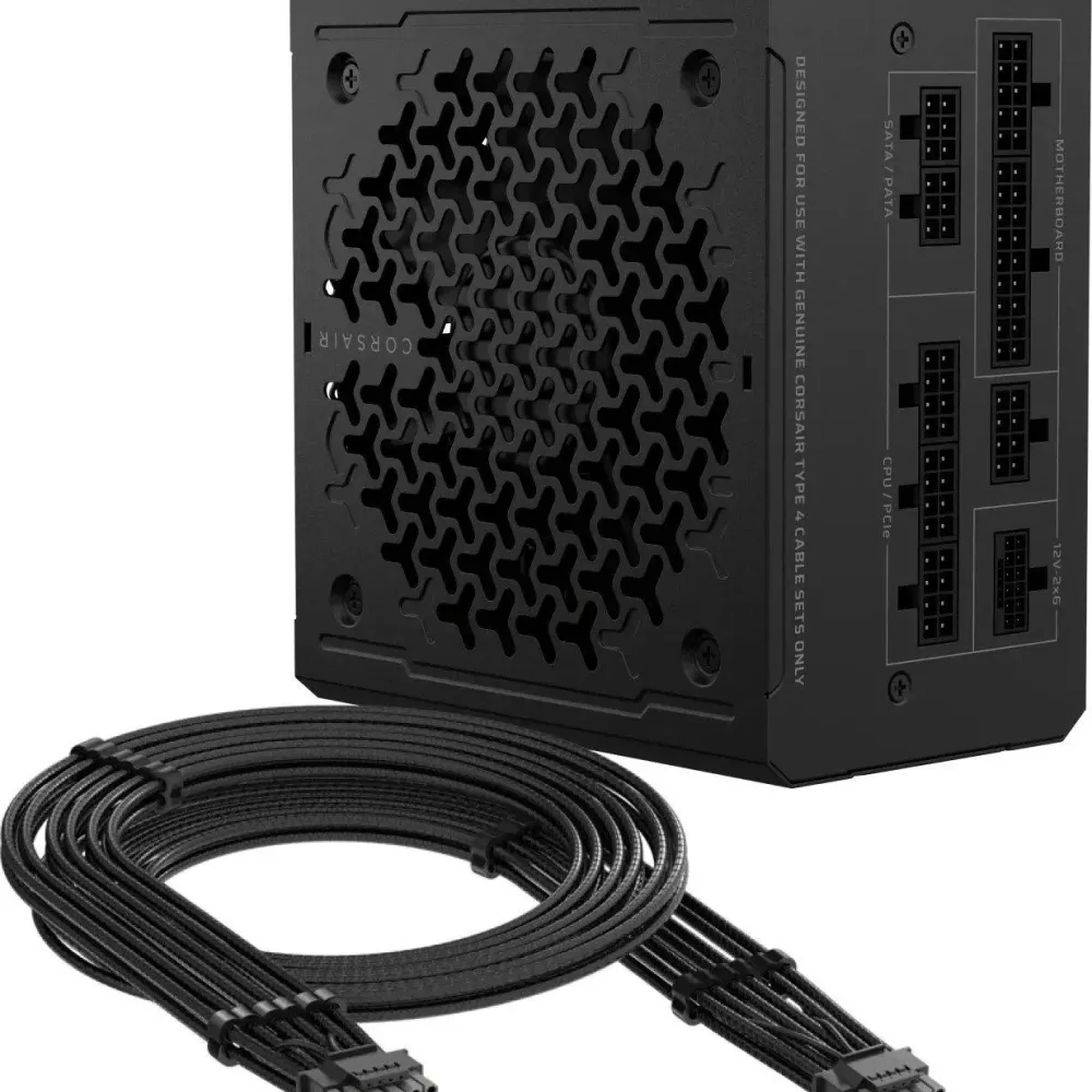 Захранващ блок Corsair RM1000e 1000W 80+ Gold ATX 3.1, Fully Modular