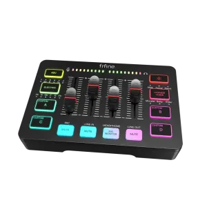 Аудио Миксер FIFINE SC3 RGB Audio Interface - Black