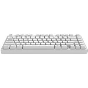 Геймърскa безжична клавиатура Dark Project ALU81A Terra Nova White RGB