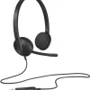 Слушалки с микрофон Logitech H340