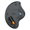 Безжична оптична мишка Logitech ERGO M575S graphite, Trackball