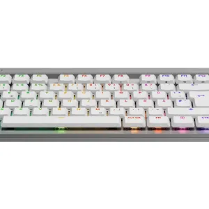 Безжична геймърска клавиатура Logitech G515 Lightspeed TKL White