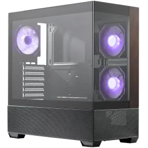 Кутия CoolerMaster Elite 690 Wood - Черна Кутия CoolerMaster Elite 690 Wood - Черна