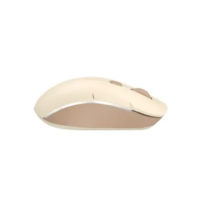 Мишка A4tech FB26CS Air2 Cafe Latte, Dual mode, 2000dpi, Li-Ion батерия, безшумна, Безжична