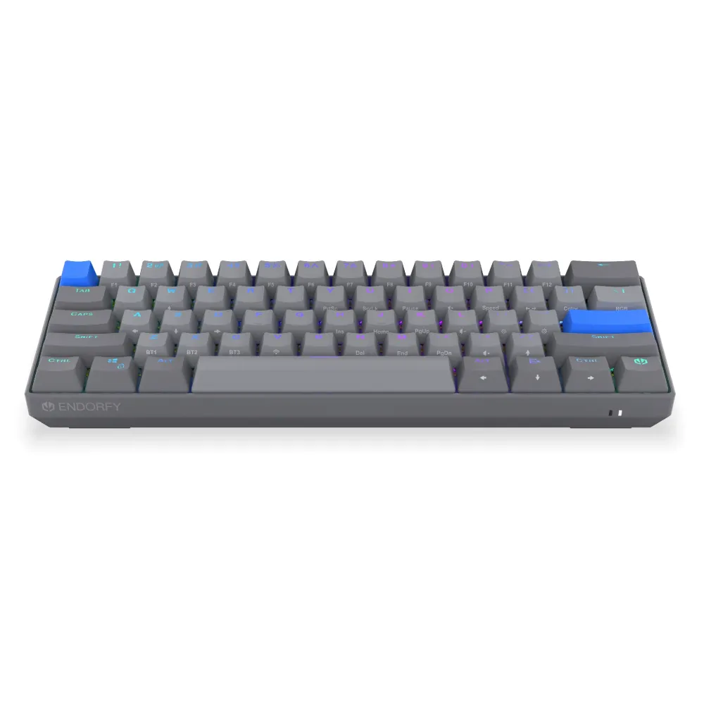Endorfy механична клавиатура Thock Wireless V2 Compact, PBT, Endorfy Yellow, US Layout