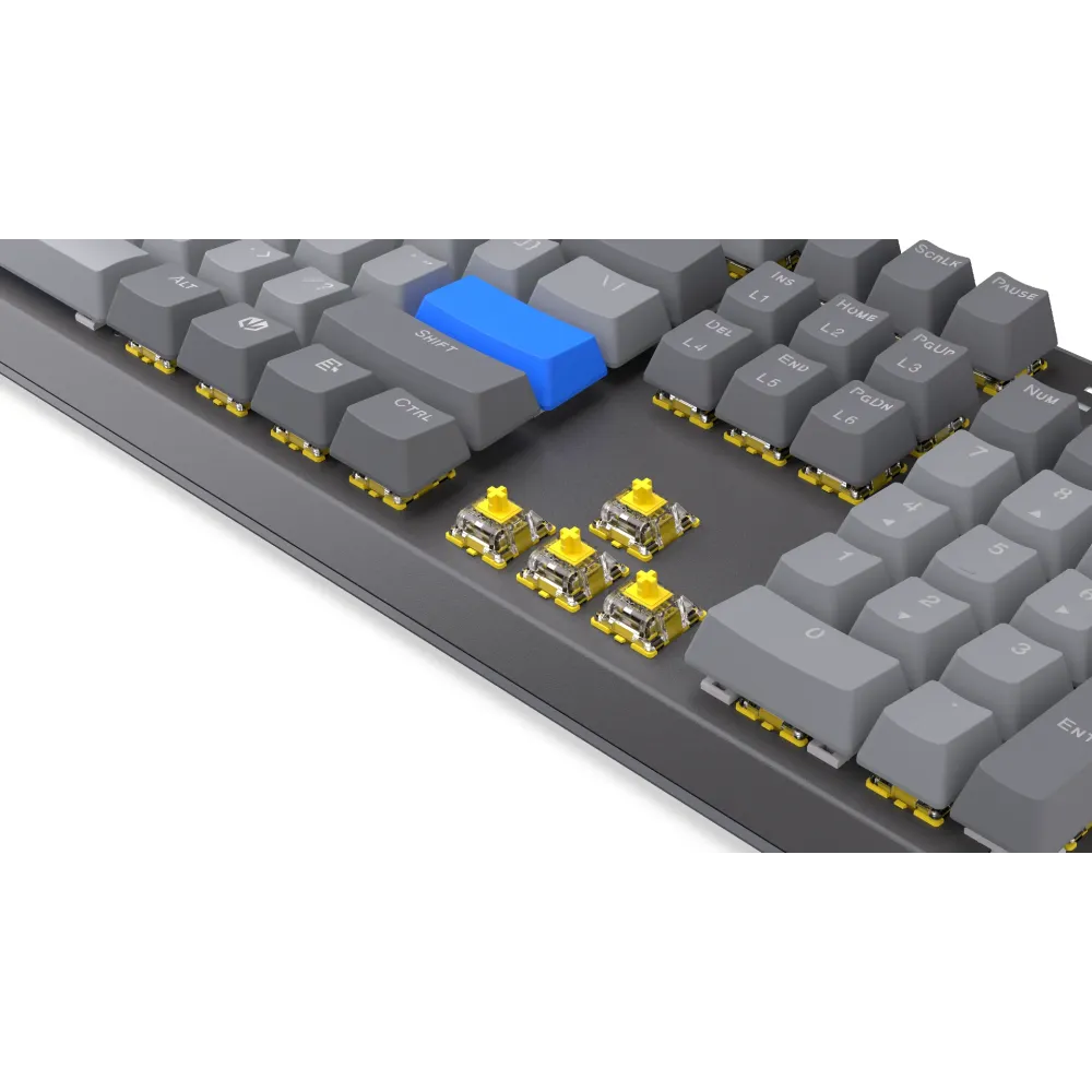 Endorfy механична клавиатура Thock Wireless V2 Full Size, PBT, Endorfy Yellow switch, US Layout Endorfy механична клавиатура Thock Wireless V2 Full Size, PBT, Endorfy Yellow switch, US Layout