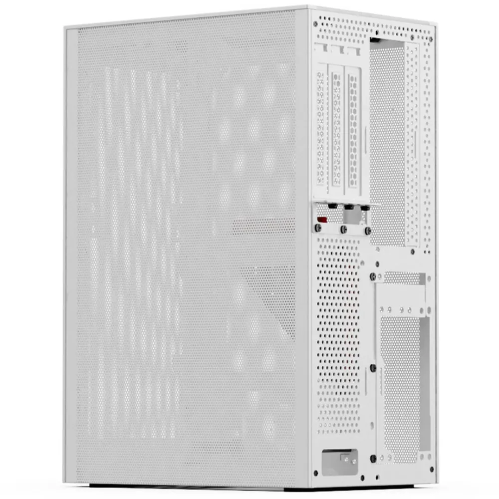 Кутия Ssupd Meshlicious Full Mesh PCIE 4.0 Edition Mini-ITX Case - White