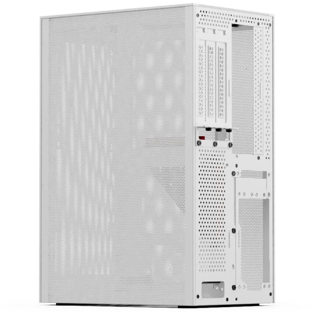 Кутия Ssupd Meshlicious Full Mesh PCIE 4.0 Edition Mini-ITX Case - White Кутия Ssupd Meshlicious Full Mesh PCIE 4.0 Edition Mini-ITX Case - White