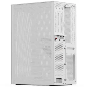 Кутия Ssupd Meshlicious Full Mesh PCIE 4.0 Edition Mini-ITX Case - White