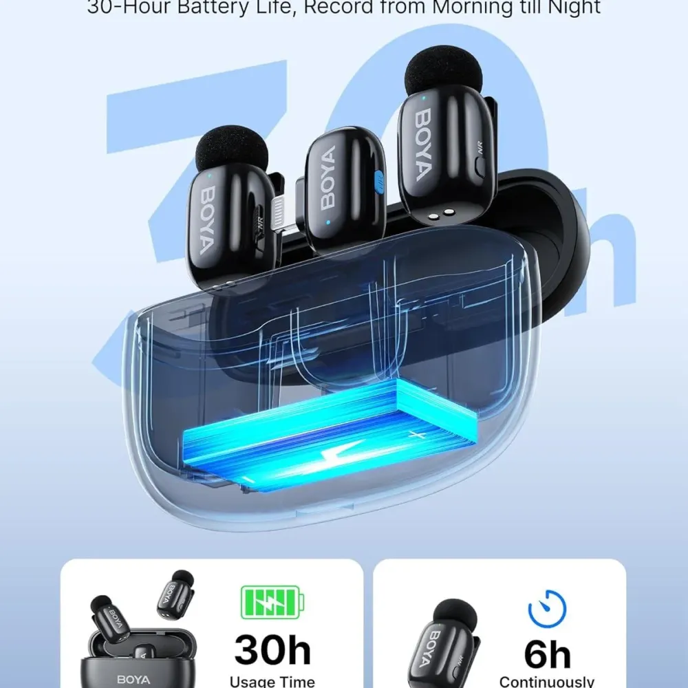 Безжична микрофонна система BOYA Mini 2-03 с Lightning