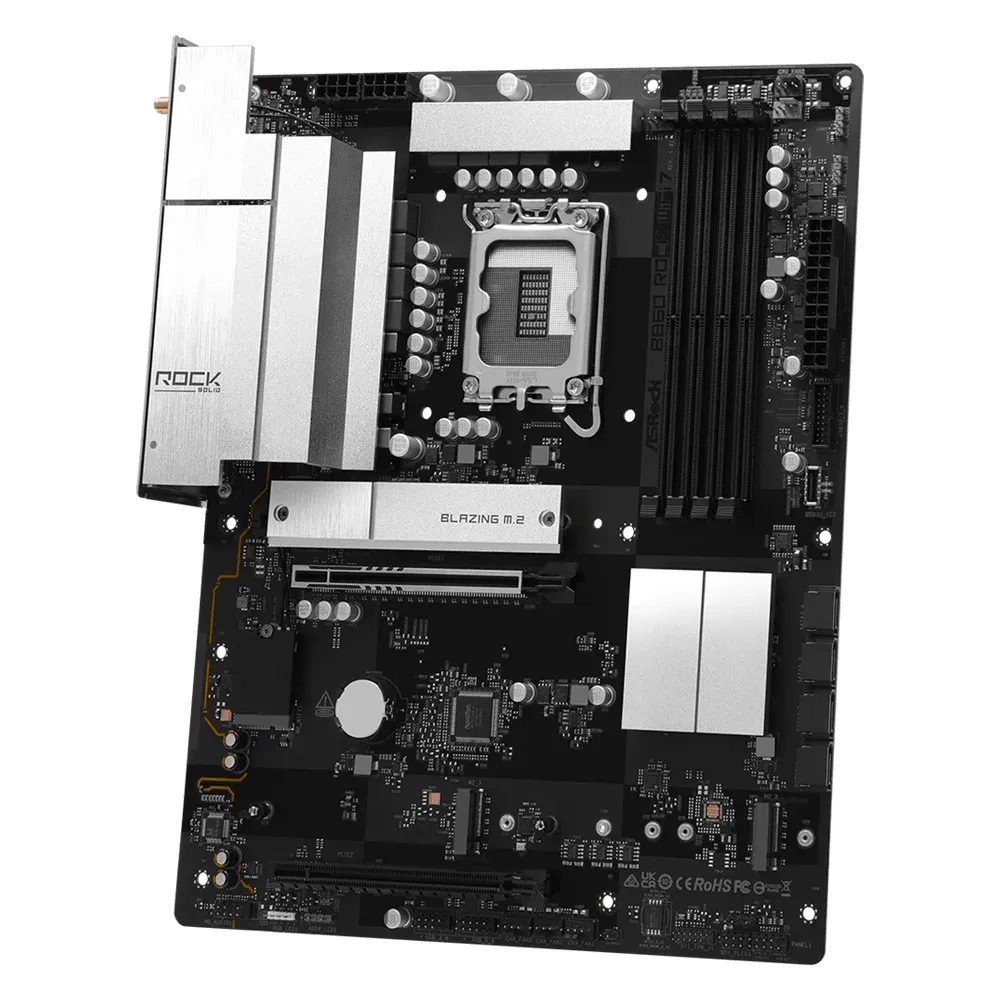 Дънна платка ASRock B860 Rock WIFI 7, LGA 1851