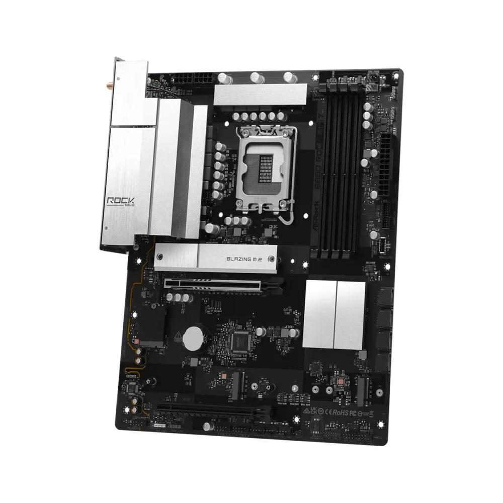 Дънна платка ASRock B860 Rock WIFI 7, LGA 1851