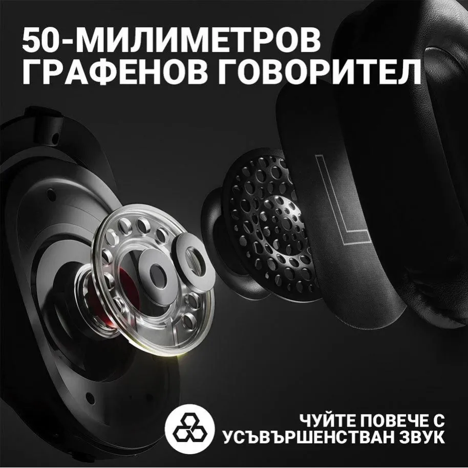 Безжични Геймърски слушалки Logitech PRO X 2 LIGHTSPEED Безжични Геймърски слушалки Logitech PRO X 2 LIGHTSPEED