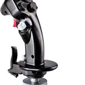 Жичен джойстик Thrustmaster F-16C Viper, Авиосимулатор за PC, Черен