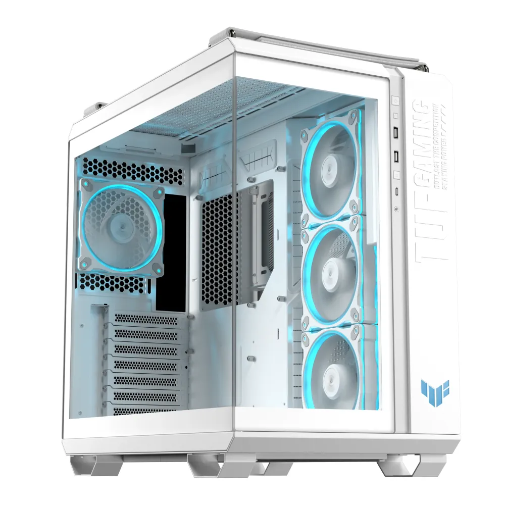 Кутия ASUS TUF Gaming GT502 Horizon ARGB White Edition Кутия ASUS TUF Gaming GT502 Horizon ARGB White Edition