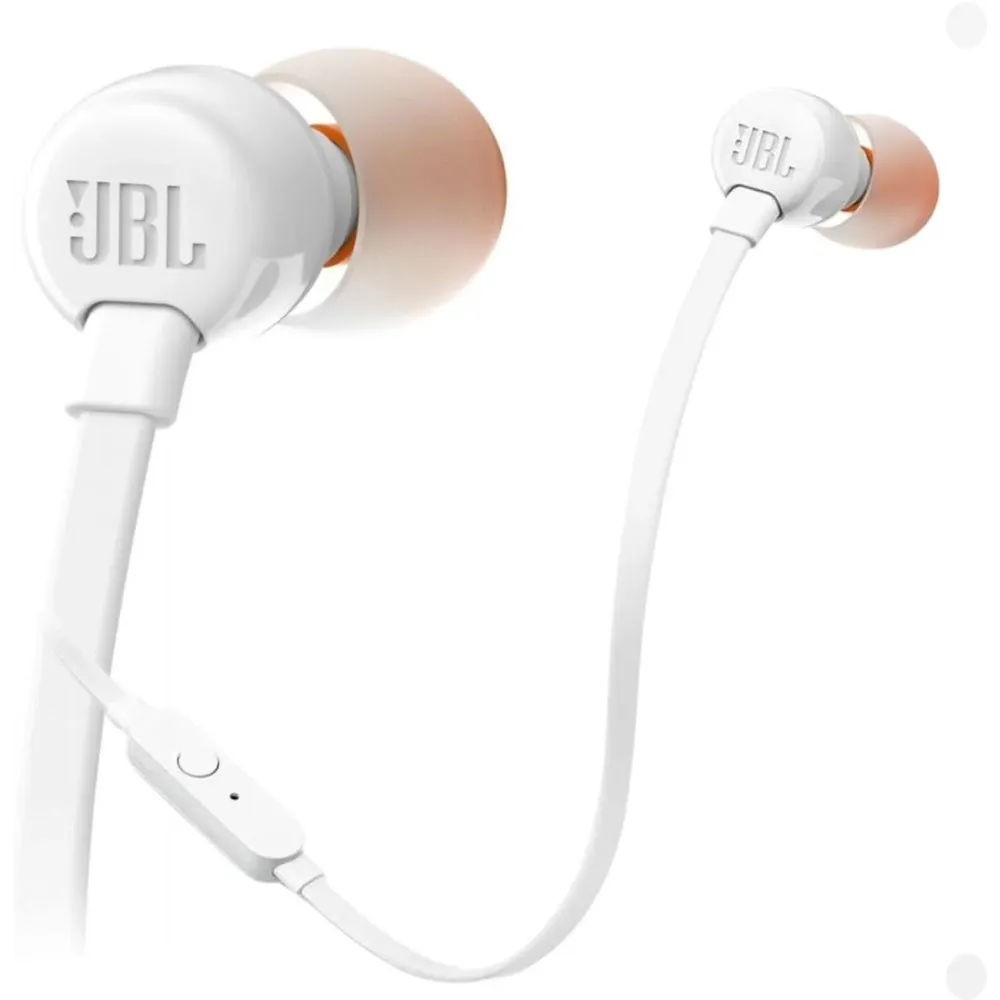 Слушалки JBL TUNE 110 - Бял Слушалки JBL TUNE 110 - Бял
