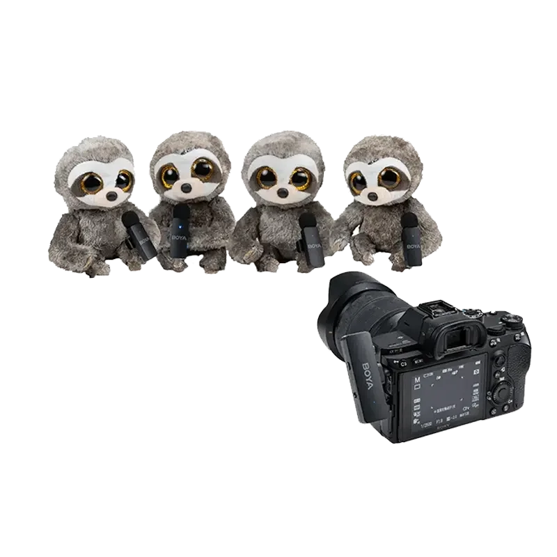 Безжична микрофонна система BOYA BY-V4