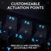 Геймърска механична клавиатура Logitech G Pro X RAPID TKL, Magnetic Analog Switch, Черен