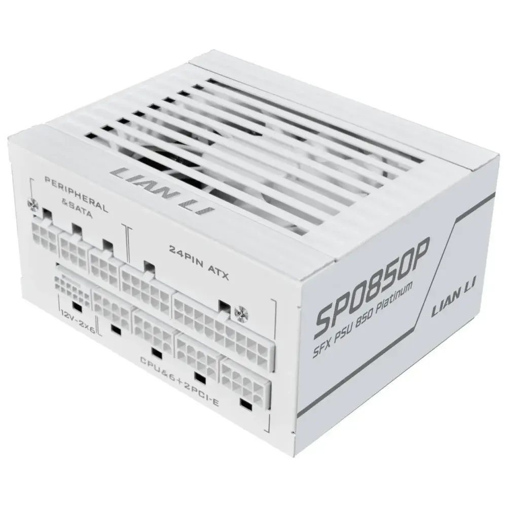 Захранващ блок Lian Li SP850 White 850W 80+ Platinum PCIe 5.1, ATX 3.1