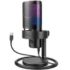 Настолен микрофон FIFINE A9 RGB 4 Polar Patterns- Black Настолен микрофон FIFINE A9 RGB 4 Polar Patterns- Black