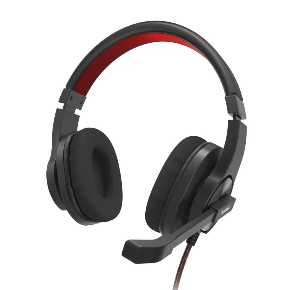 HAMA Слушалки с микрофон HS-USB400 V2, черно