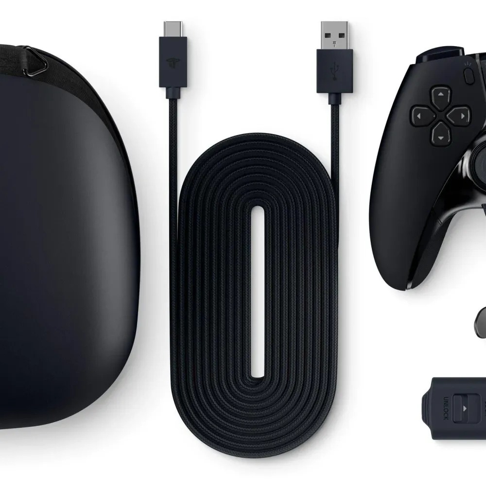 Безжичен геймпад Sony PS5 DualSense Edge - Midnight Black