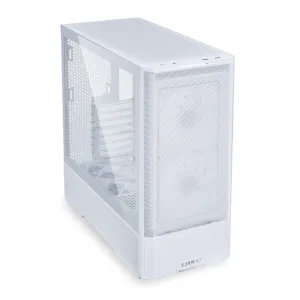Кутия Lian Li LANCOOL 207 Mid-Tower, Tempered Glass, Бяло