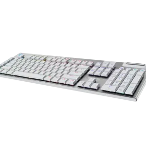 Безжична геймърска механична клавиатура Logitech G915X White Lightspeed - GL Tactile Switch