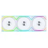 Вентилатори 3бр Lian Li UNI FAN SL Wireless ARGB PWM - 120 mm Бели + Контролер