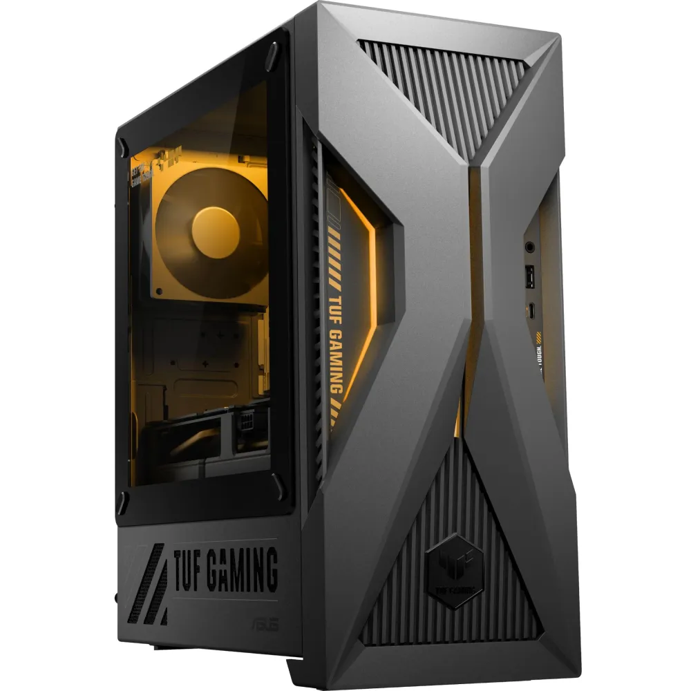 Компютърна система за ASUS TUF Gaming T500 - AMD Ryzen 7 260, 16GB DDR5, 1TB SSD, RTX 5060 8GB, Free DOS