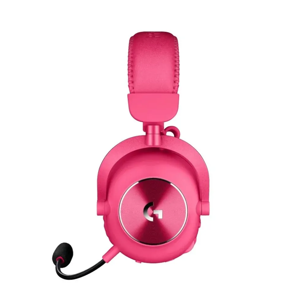 Безжични Геймърски слушалки Logitech PRO X 2 Magenta