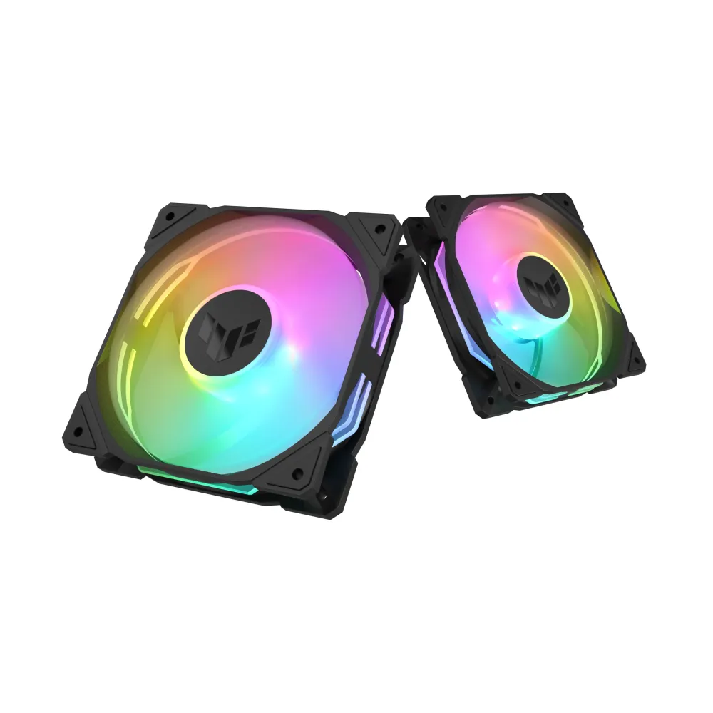 Комплект Вентилатори 3в1 ASUS TUF GAMING TR120 ARGB Reverse Black Комплект Вентилатори 3в1 ASUS TUF GAMING TR120 ARGB Reverse Black