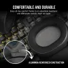 Геймърски слушалки с микрофон Corsair HS65 v2 Carbon безжични и блутут PC/PS5/PS4, Black