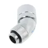 Компресионен фитинг Alphacool HF, 13/10 - G1/4, 45°, Въртящ се, Хром