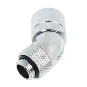 Компресионен фитинг Alphacool HF, 13/10 - G1/4, 45°, Въртящ се, Хром