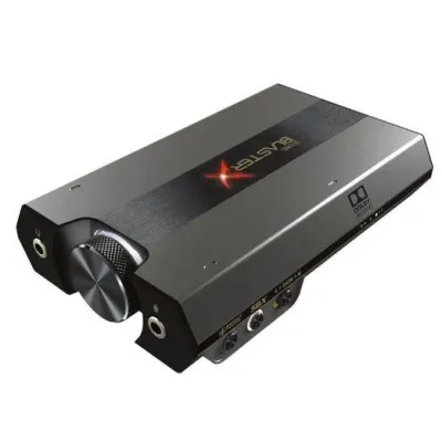 Звукова карта Creative Sound BlasterX G6, 7.1, Външна, USB, Xamp Headphone PS4, Xbox One, Nintendo Switch, and PC