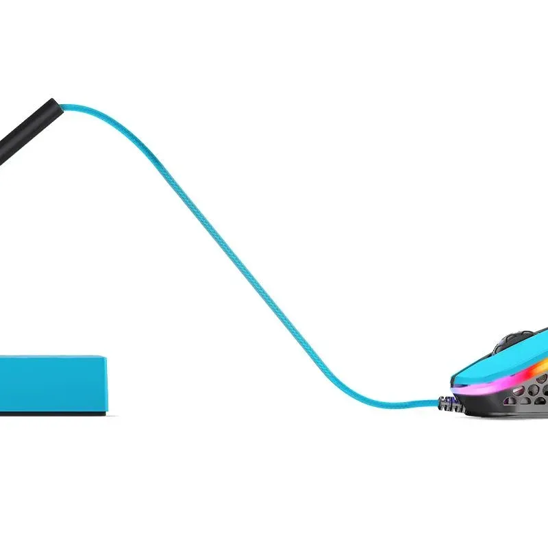 Геймърски аксесоар Bungee Xtrfy B4, за кабела на мишката, Miami Blue