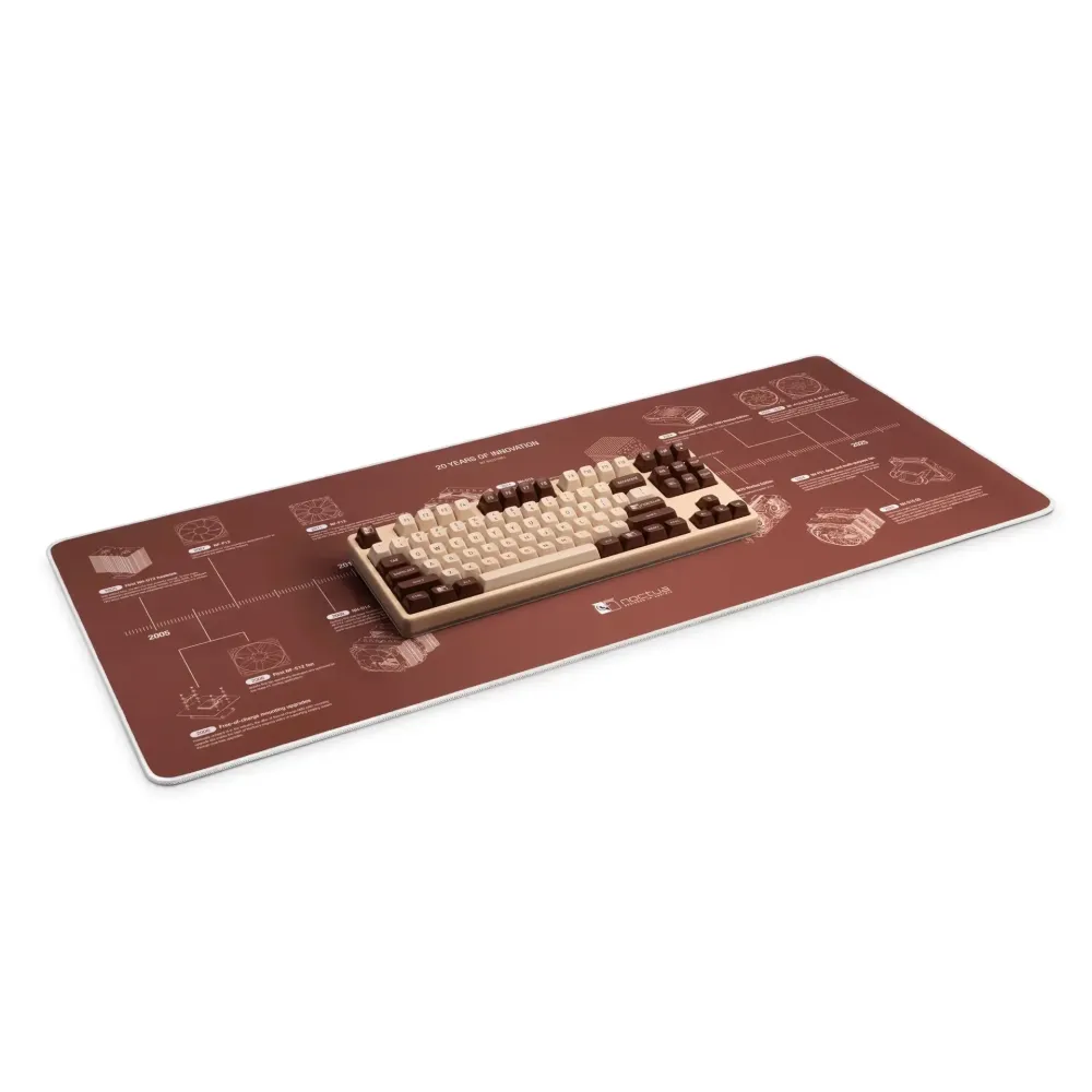 Подложка за мишка Noctua NP-DM3 Anniversary Deskmat - 900 x 400 x 4 mm Подложка за мишка Noctua NP-DM3 Anniversary Deskmat - 900 x 400 x 4 mm