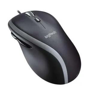 Жична оптична мишка LOGITECH M500, Бърз скрол, USB, Черен