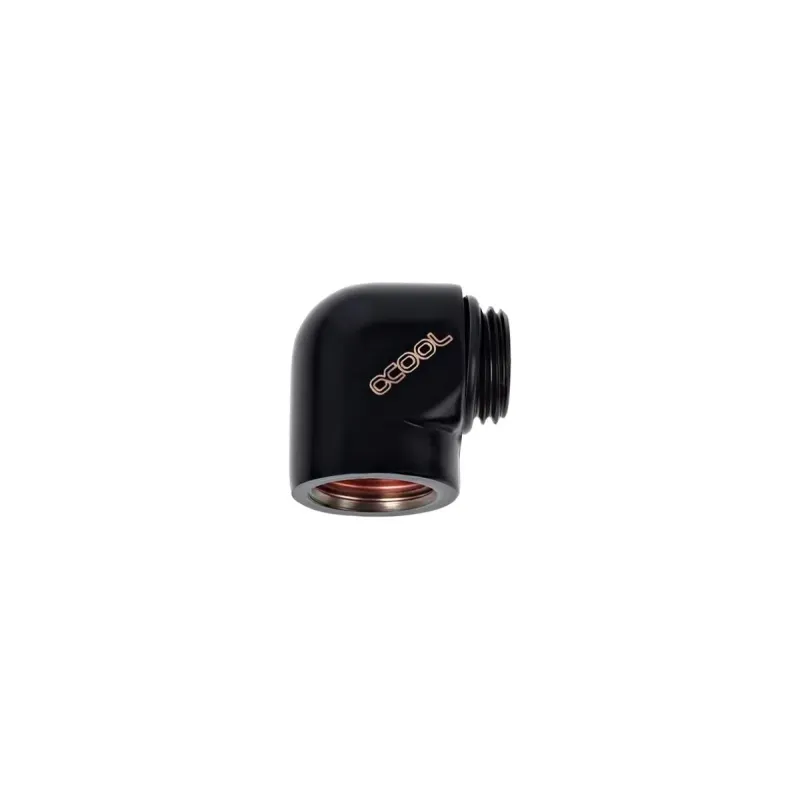 L-конектор Alphacool HF, G1/4 външна - вътрешна резба, Черен мат L-конектор Alphacool HF, G1/4 външна - вътрешна резба, Черен мат