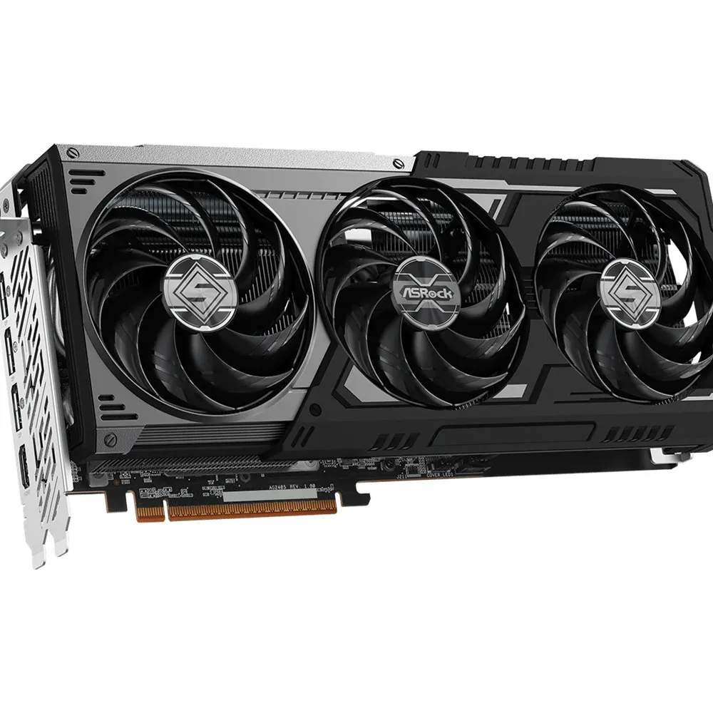 Видео карта ASRock Radeon RX 9070 GRE Steel Legend Dark 12GB OC GDDR6