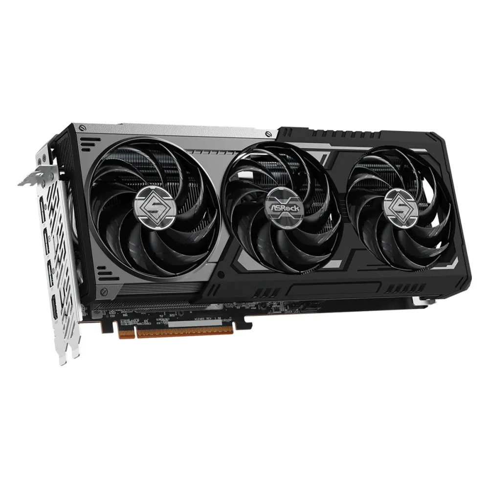 Видео карта ASRock Radeon RX 9070 GRE Steel Legend Dark 12GB OC GDDR6 Видео карта ASRock Radeon RX 9070 GRE Steel Legend Dark 12GB OC GDDR6