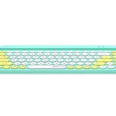 Безжична клавиатура A4tech Fstyler FBK30, Bluetooth, 2.4G, Стойка за телефон, Кирилизирана, Авокадо