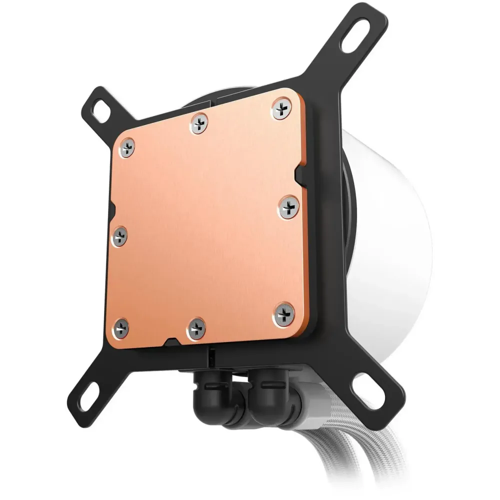 Охладител за процесор NZXT Kraken Plus 240 RGB LCD Display - White