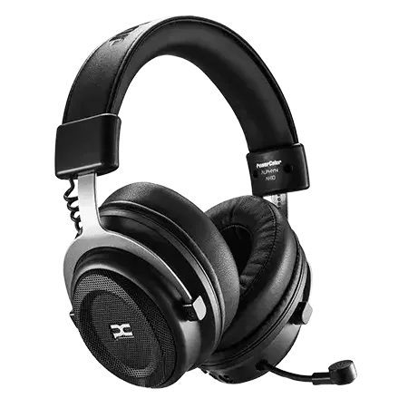 Геймърски безжични слушалки PowerColor Alphyn AH10 - Черни