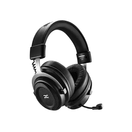 Геймърски безжични слушалки PowerColor Alphyn AH10 - Черни