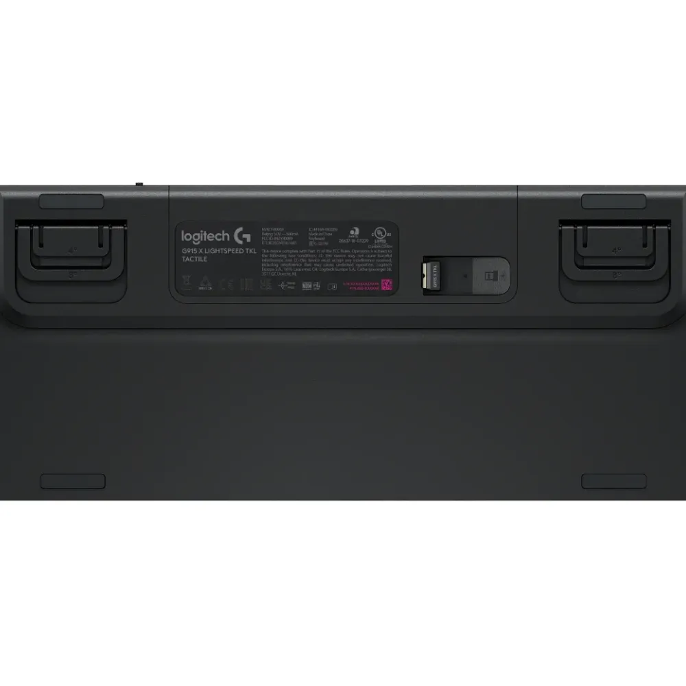 Безжична геймърска механична клавиатура Logitech G915X Lightspeed TKL - Tactile Switch