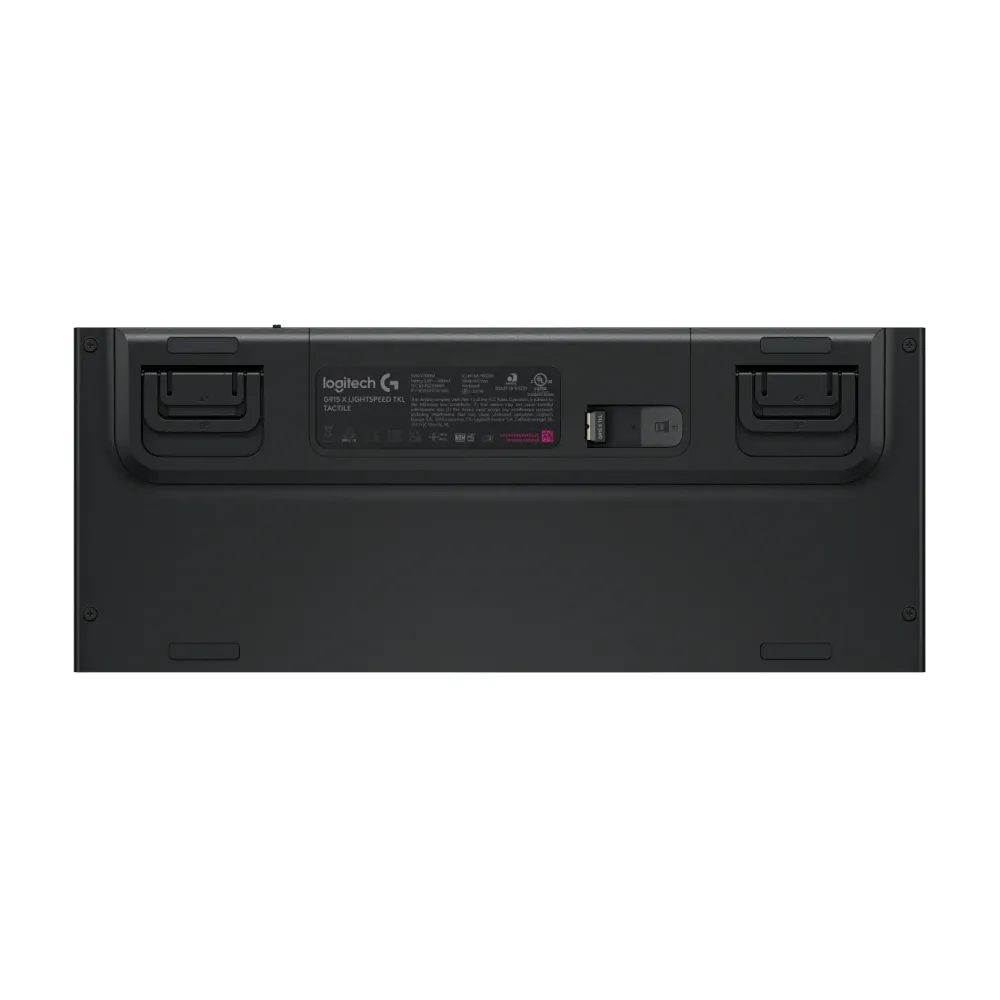 Безжична геймърска механична клавиатура Logitech G915X Lightspeed TKL - Tactile Switch